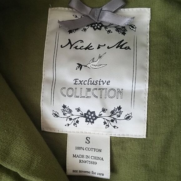 Anthropologie Nick & Mo Exclusive Collection Green Peplum Ruffle Jacket - Picture 2 of 6